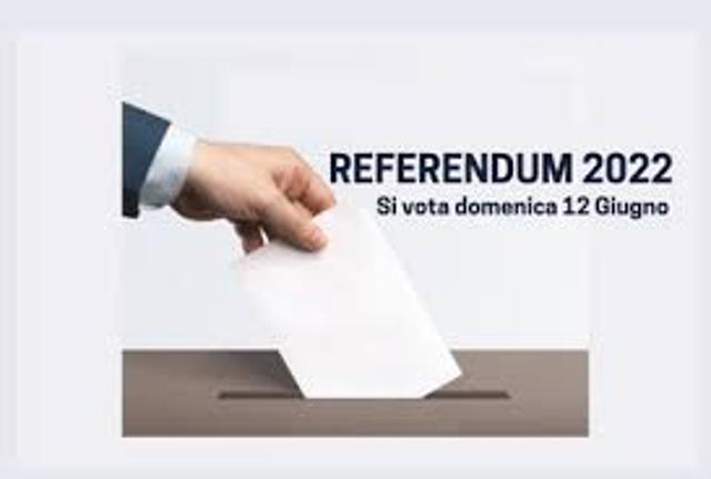 Referendum popolari di domenica 12 giugno 2022 - Convocazione dei comizi